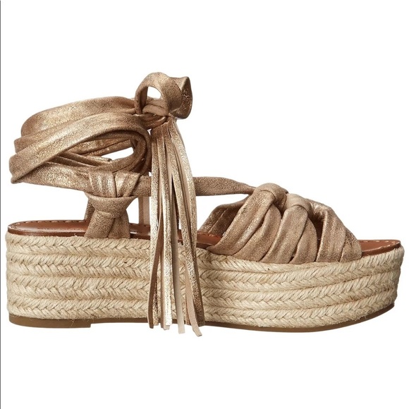Anthropologie Sigerson Morrison Codie Metallic 9.5